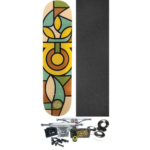Habitat Skateboards Melange Skateboard Deck - 8" x 31.625" - Complete Skateboard Bundle